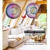 TFANUO Stainless Steel Wind Chime 3D Hanging Wind Spinner 25