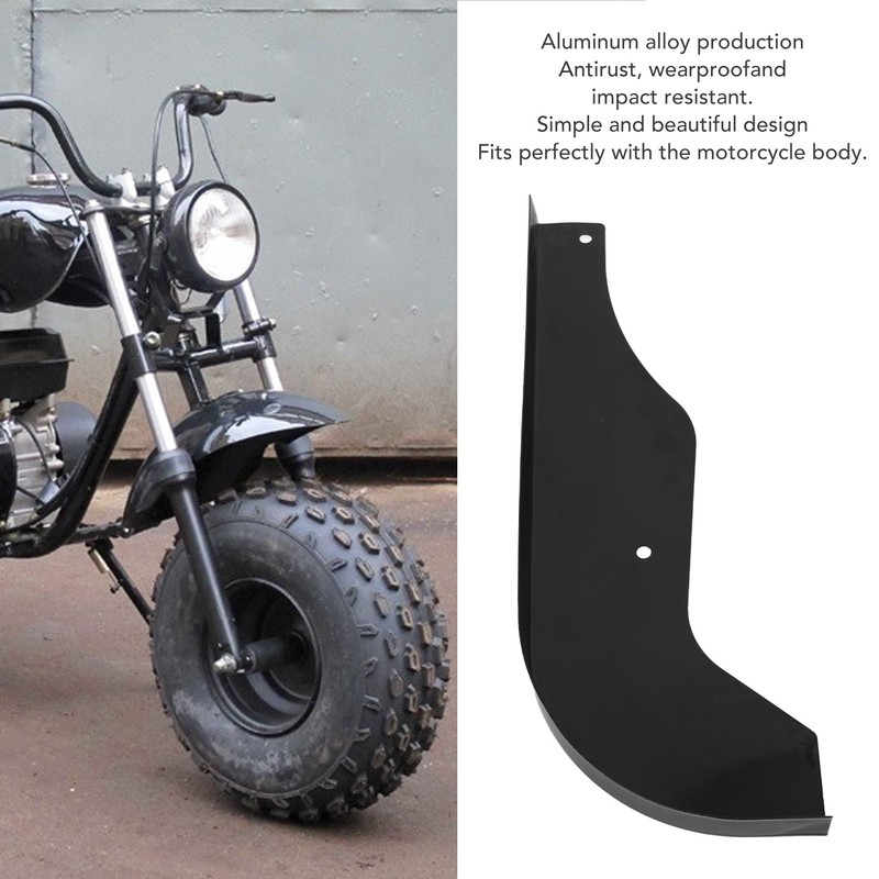 Mini Bike Chain Sprocket Cover Guard Black Aluminum Alloy Replacement