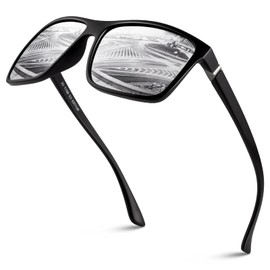 GQUEEN Retro Polarised Sunglasses Mens Womens Driving Fishing UV400