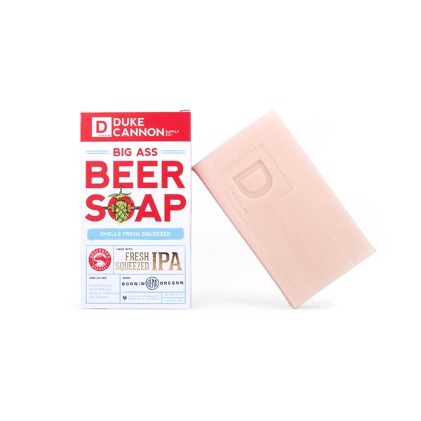 Duke Cannon Supply Co. Big Brick of Beer Soap, 10oz - Deschutes Fresh Squeezed IPA