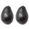 Honbay 2PCS Fake Avocados Foam Artificial Green Avocado Fruit Model