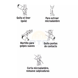 Truper P-SOMI MIG process clamp