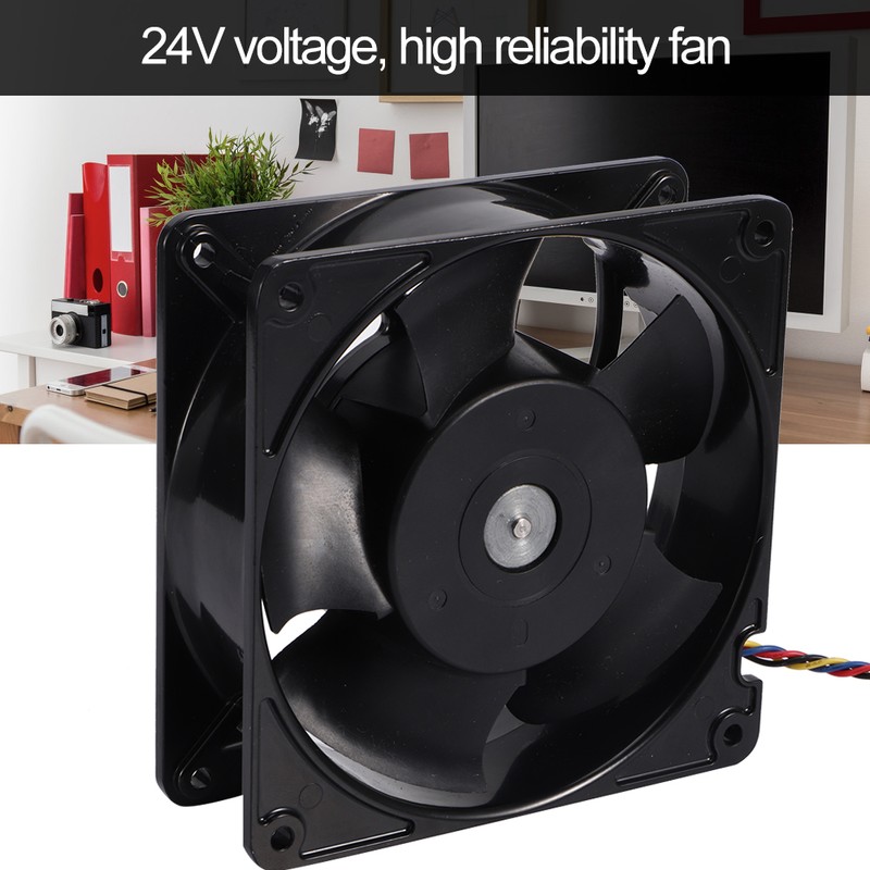 24V 18W 4800RPM Large Air Volume Inverter Cooling Fan Replacement