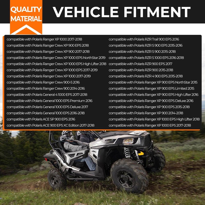 QBselecar Intake Manifold compatible with Polaris RZR 900 1000 Ranger
