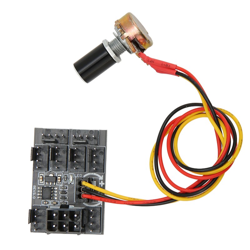PWM Fan Hub DC 12V 8 Channel Flexibility Fan Power