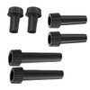 Maartla 6PCS 3 Assorted Size E26 Lamp Turn Knob On/Off