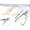 Nagelzange 14 cm aus EXELLENT-Solingen mit Pufferfeder