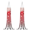 Yorfeemge Windsocks Set of 2 Decorative Wind Socks with Fluttering