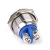 1pc Momentary Push Button Switch for Doorbell Car Boat 18mm