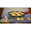 Harvest Direct Pancake Puff Aebleskiver Pan - Black Cast Iron