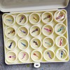 20 Bindi Box Long Multicolored Crystal Bindis Bridal face Jewels