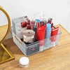 Quickquick 6 Packs Clear Plastic Pantry Organizer Bins, Clear Plastic