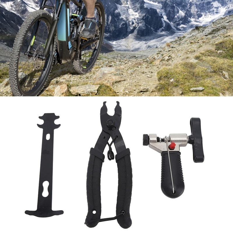 3pcs Bicycle Chain Tools Stainless Steel Removal Tools Universal Bike