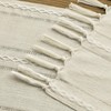 Artoid Mode Boho Cream Tassel Table Runner, Farmhouse Style Kitchen
