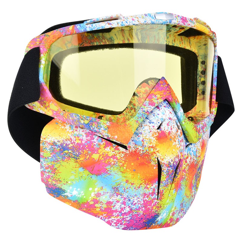 Outdoor Cycling Anti fog Anti wind Protective Goggles Mask Safety