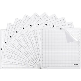 NICAPA Nicapa StandardGrip Cutting Mat for Silhouette Cameo 4/3/2/1 (12x12 inch,10 Mats) Standard Adhesive Sticky Quilting Cut Mats Replacement Accessories for Silhouette Cameo