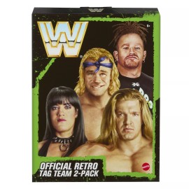 WWE DX WWE Retro 4-Pack  (Triple H, Chyna, Road Dogg & Billy Gunn)   Wrestling