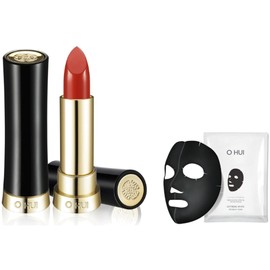 OHUI Rouge Real Lipstick, 1 piece, Homage Red (+OHUI free gift included) / 오휘 루즈 리얼 립스틱, 1개, 오마주레드 (+오휘 사은품 증정)