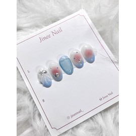 Mermaid Nail Tips - Coffin / 머메이드 네일팁 - 코핀