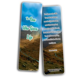 NewEights The Creator of Your Life Bible Bookmarks (60-Pack) - Christian Stocking Stuffers Encouragement - Church Ministry Bible Study Sunday School Supplies Teacher Classroom Incentive Gifts