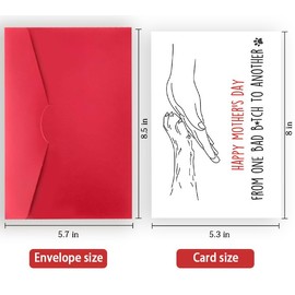 Londue Pet Mothers Day Card for Dog Mom Grandma, Dog Mother's Day Card for Women Her, Mother's Day Gifts for Dog Cat