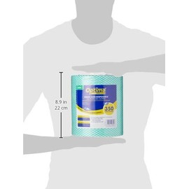 Optima Proclean Ramon Hygiene Lightweight All Purpose Cloth, Roll, 22 x 44 cm, Green 1 x 350 Cloths on a roll