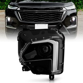 KEEKPO - For 2022-2023 Chevy Traverse w/o LED DRL Factory Style Projector Headlight Headlight Replacement Driver Side