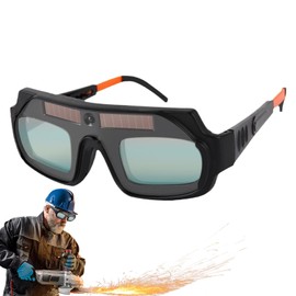 Auto Darkening Welding Goggles,Safety Goggles with True Color - Comfortable Portable Helmet Shield for Women Soldering Arc Cutting Metal Weld Safety Protection