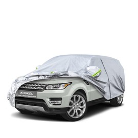 KouKou 6 Layers Car Cover Custom Fit Land Rover Range Rover Sport 2005-2024, Waterproof All Weather for Automobiles, Sun Rain Dust Snow Protection. (Ships from US Warehouse, Arrive Within 3-7 Days)