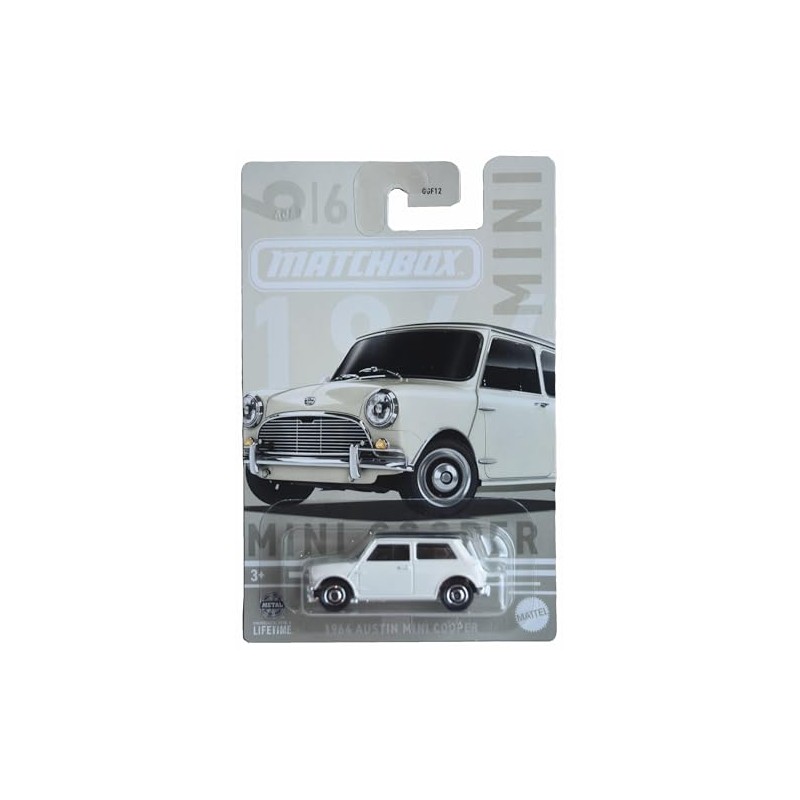 Matchbox 1964 Austin Mini Cooper, White 6/6