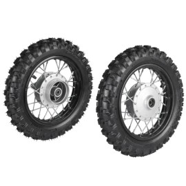 Unbranded 2.50-10 Front & Rear Wheels Tire Drum Brake kit For CRF50 TTR50 PW50 DRZ70 JR50
