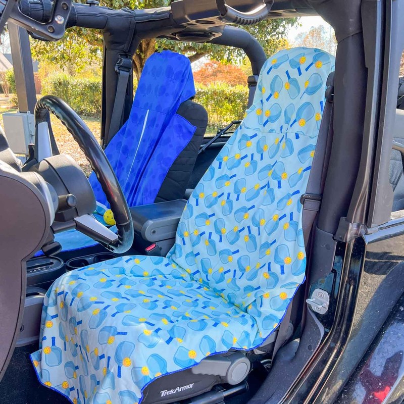 ChalkTalkSPORTS Pickleball Performance Hooded Seat Cover Towel | Rally
