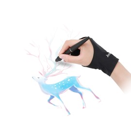 Artisul Drawing Glove G05 Artist Glove for Drawing Tablet Digital Art Glove for Right Handed and Left Handed Free Size Drawing Tablet Glove