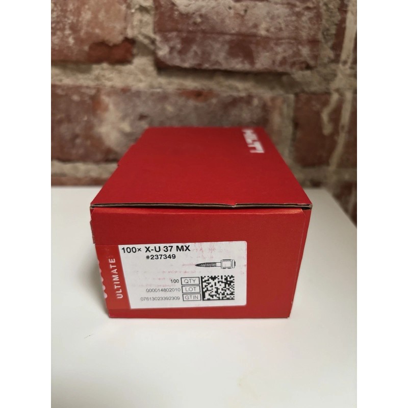HILTI 100x X-U 37 MX #237349 37mm 1-15/32”