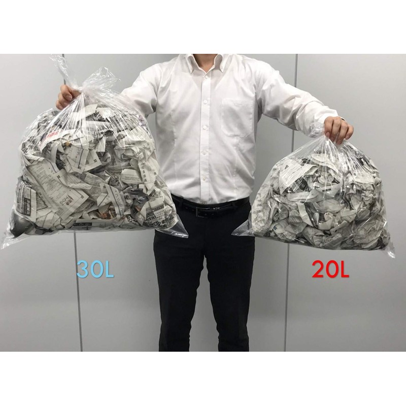 Oldi PP-N20-10 Garbage Bags, Transparent 20 L (0.025 mm), Thickness
