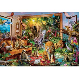 Educa - Entering The Bedroom - 6000 Piece Jigsaw Puzzle | Includes Lost Part Service While Supplies Last. Measures 61.5" x 42.25" - Ages 14+ (17679)