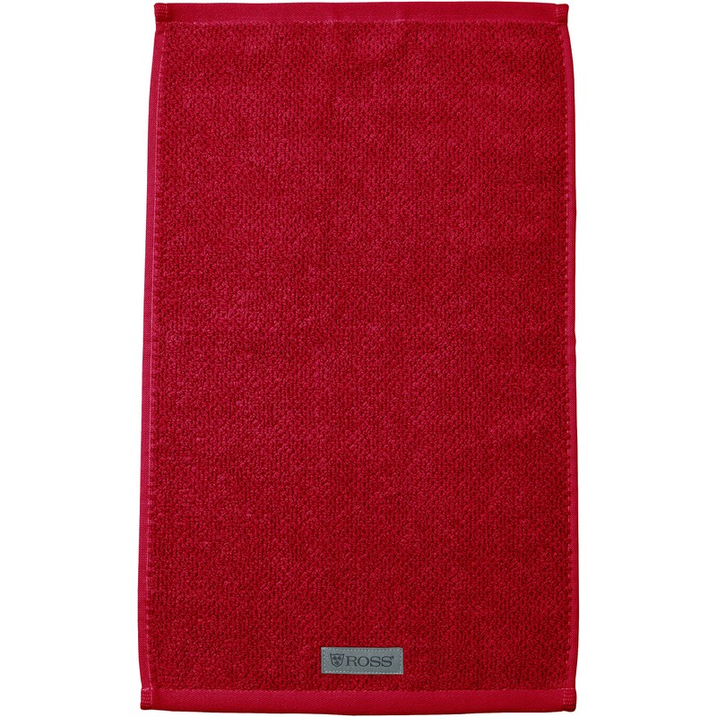 Ross Organic Cotton Hand Towels Selection Ruby, Hand Towel 50