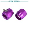ACROPIX Car Hose Finisher Clamp Car Accessories Purple - Set