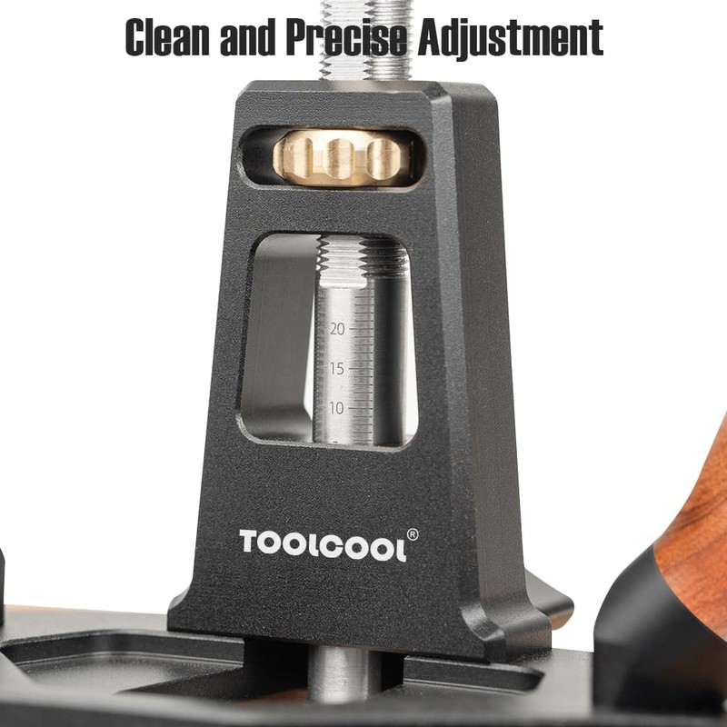 TOOLCOOL Router Plane Handheld Woodworking Tool Simple and Effective Plow