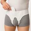 AT Surgical Inguinal Hernia Support Truss – Adjustable White Belt