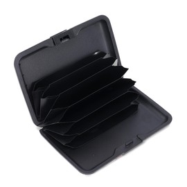 HYUTOTA Credit Card Holder, Mini RFID Aluminum Wallet Credit Cards Holder Business Card Case Metal ID Case For Men Women (Dollar)