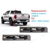 GMC 2PCS Gloss Black Bed 4x4 4 X 4 Emblem