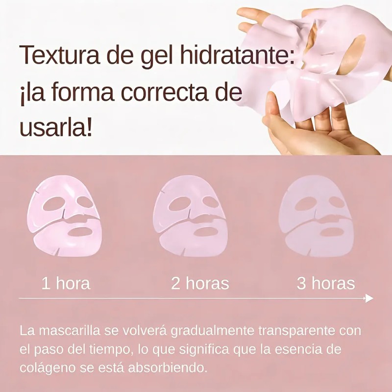 Bio Collagen Mask Hidratación Profunda Antiedad Reafirmante