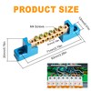 HUAREW Grounding Bus Bar 6 Positions, Ground Bus Bar Terminal