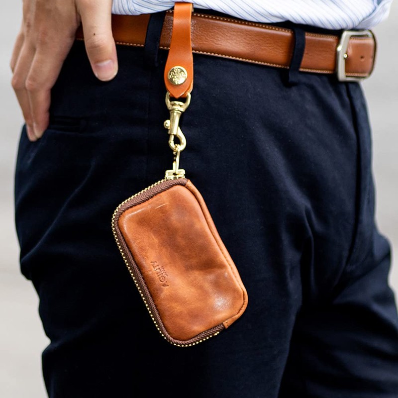 Agility affa "Genty" Key Case, Smart Key Compatible, Coin Purse,