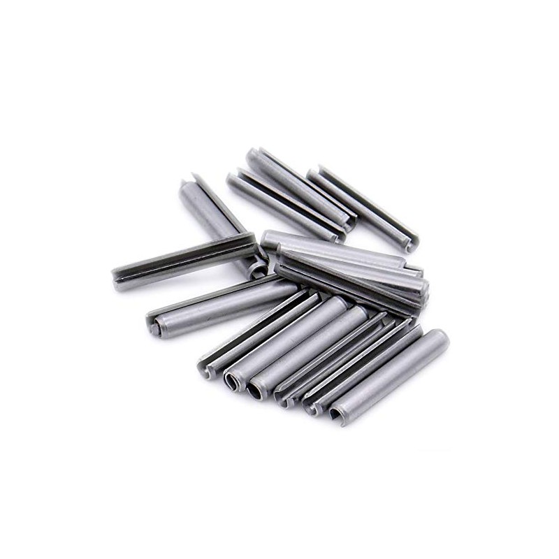 D3 (3mm x 4mm) Slotted Spring Pin (Heavy) - Stainless