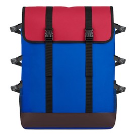 JJRING Art Portfolio Backpack, Art Portfolio Case, Artist Travel Tote Bag for Posters, Prints, Brushes, Artwork, and Painting Supplies, Blue