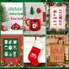 SRIZIAN 24pcs Christmas Painting Stencils for Crafts Reusable