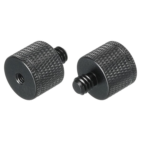 uxcell Microphone Stand Adapter M4 Female to 1/4 Male Camera