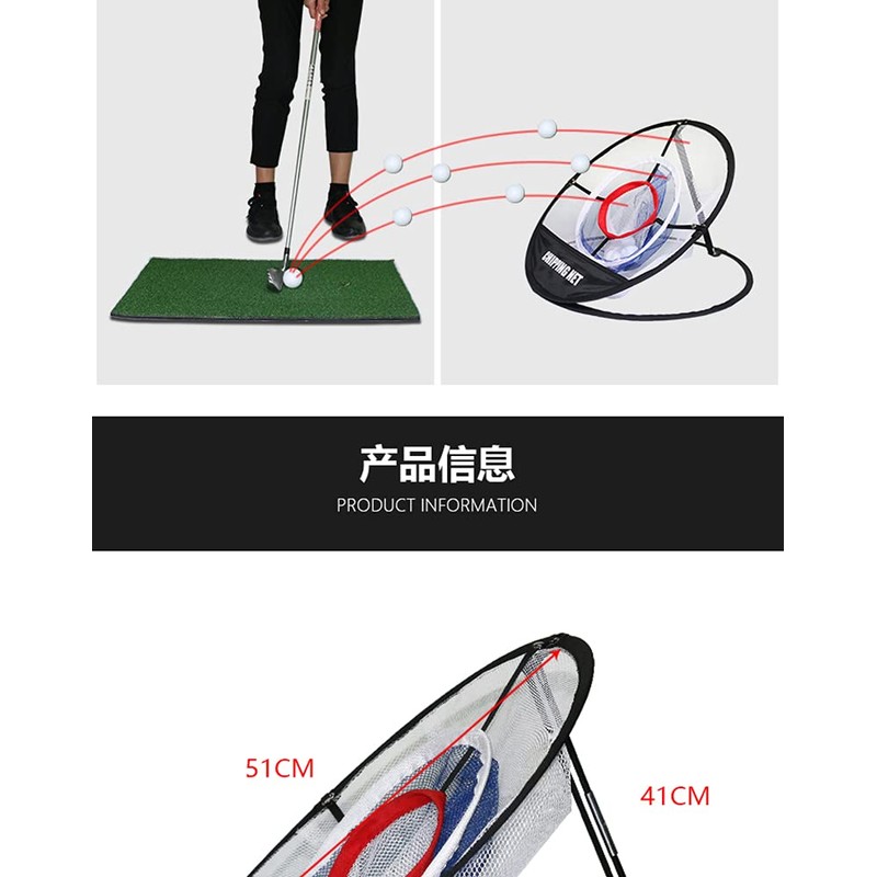 ANCLLO Foldable Golf Net Waterproof Golf Practice Net Exercise Driving